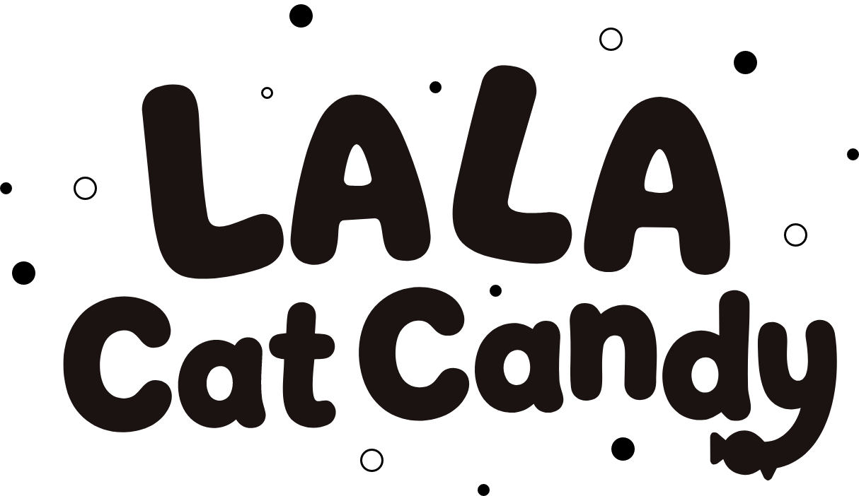 Lala Cat Candy Logo